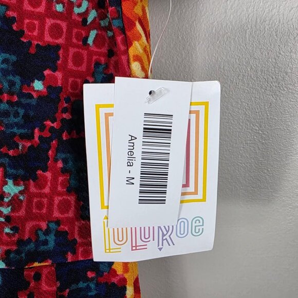 LuLaRoe Amelia Digital Floral Dress With Pockets - Picture 4 of 7